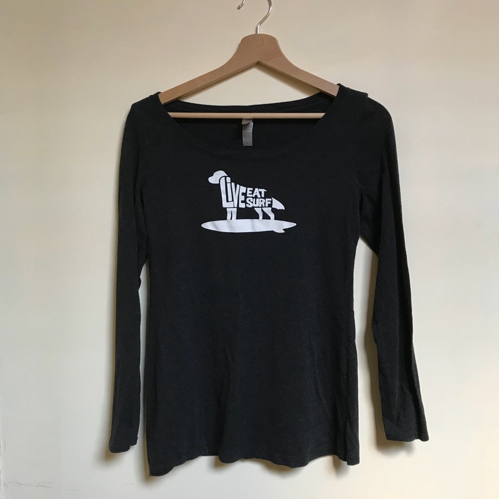 Live Eat Surf Long Sleeved Shirt